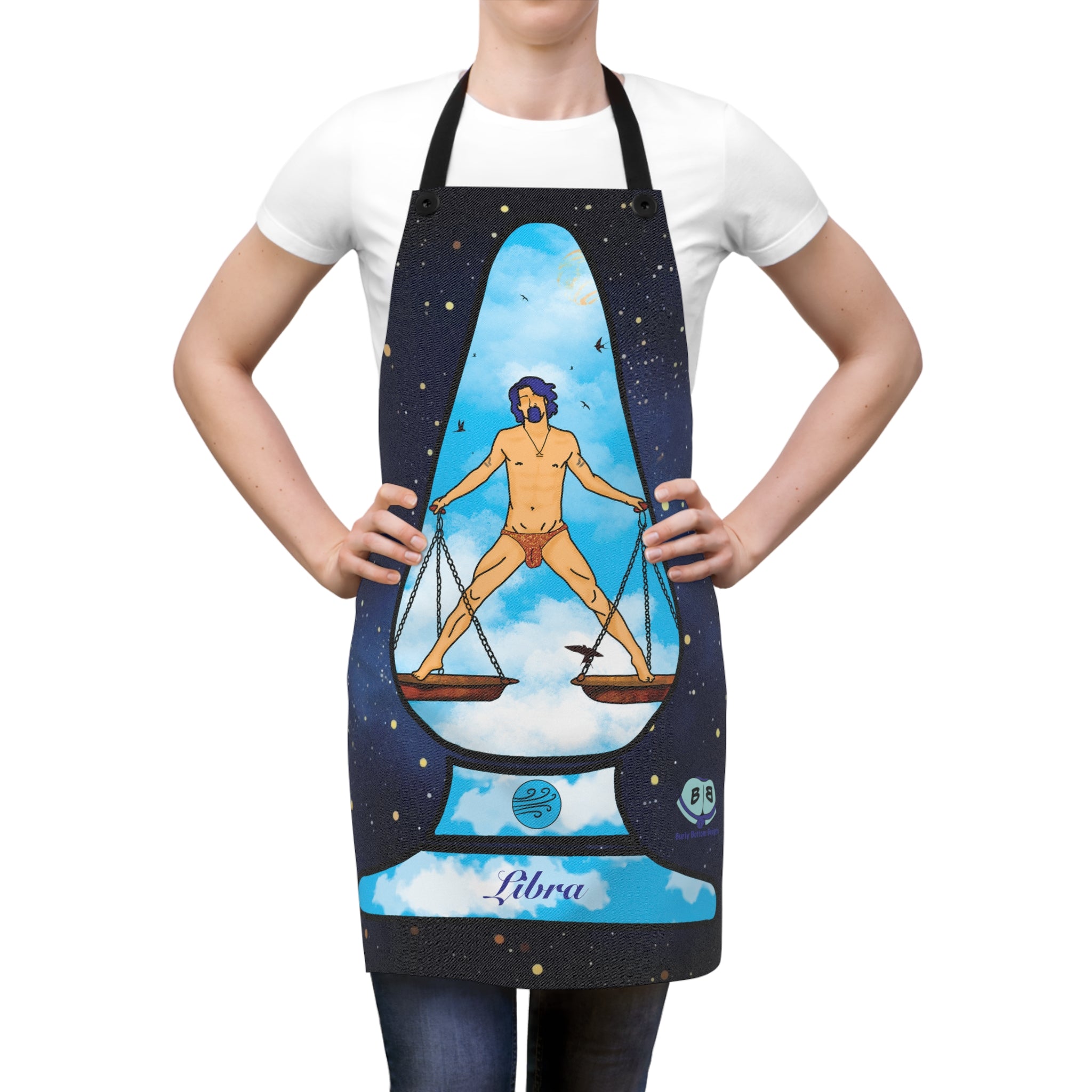 Apron - Zodiac Butt Plug: Libra