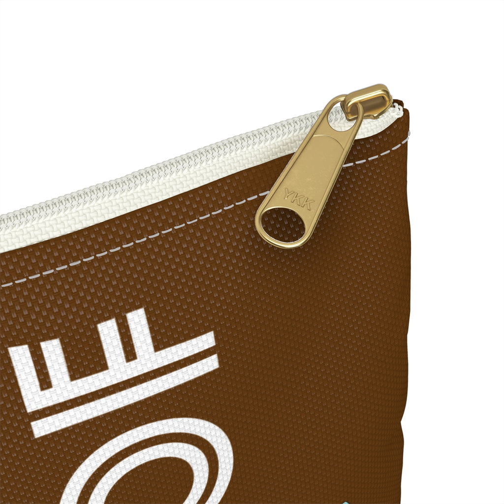 Zipper Gear Pouch - Geometric Bear