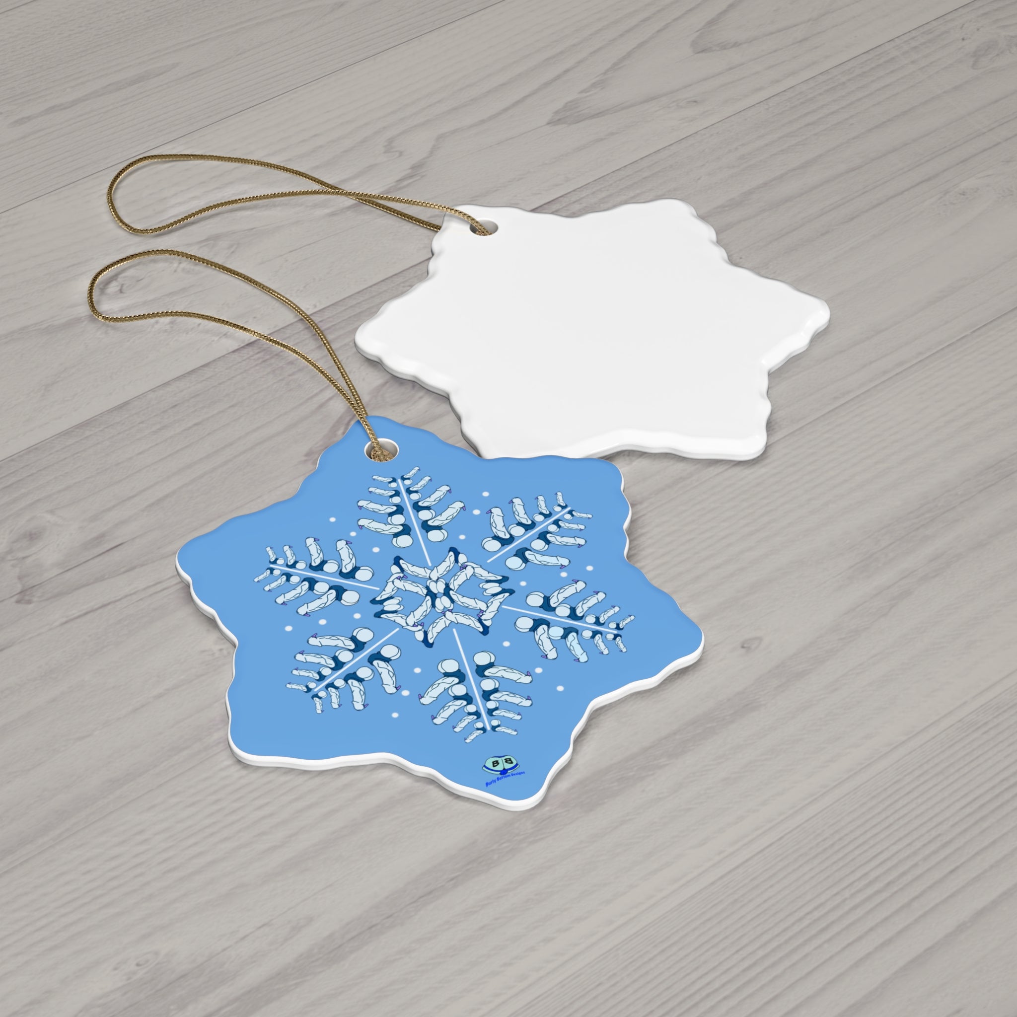 Ceramic Ornament - Snowflake