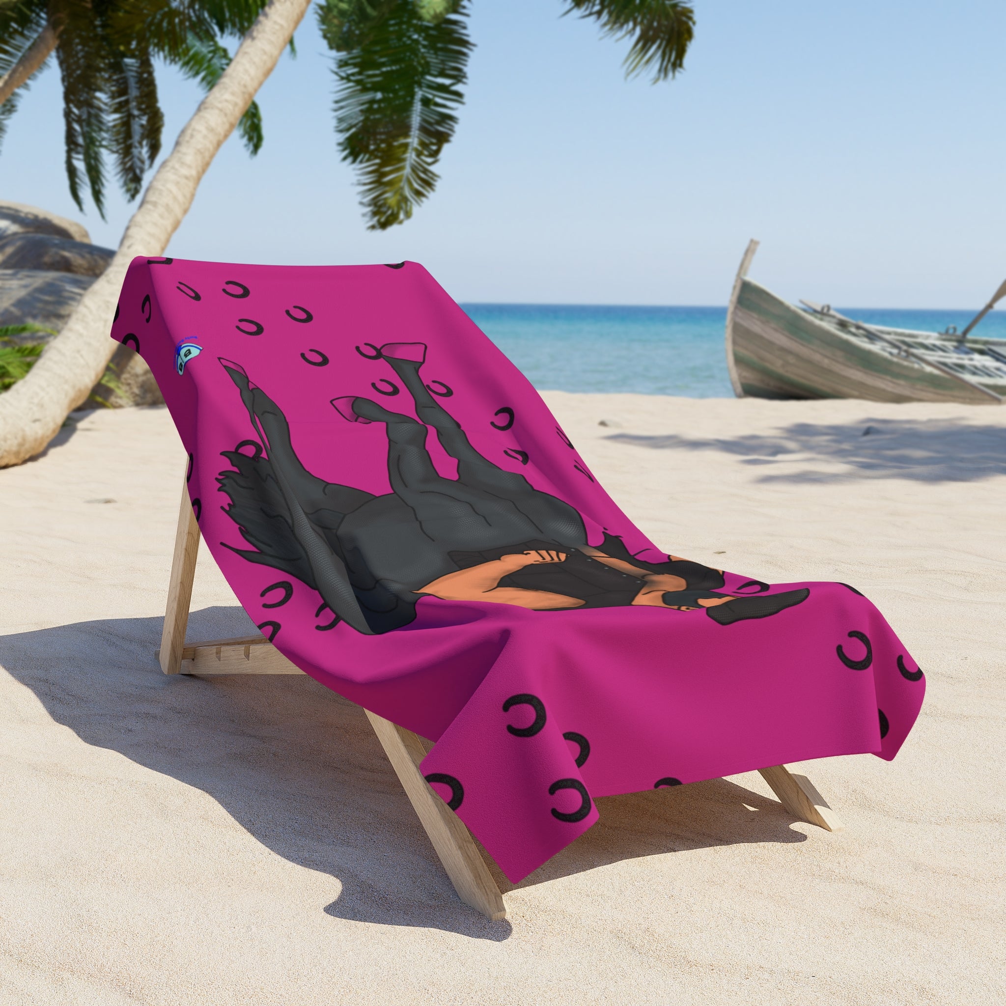 Beach Towel - Hot to Trot
