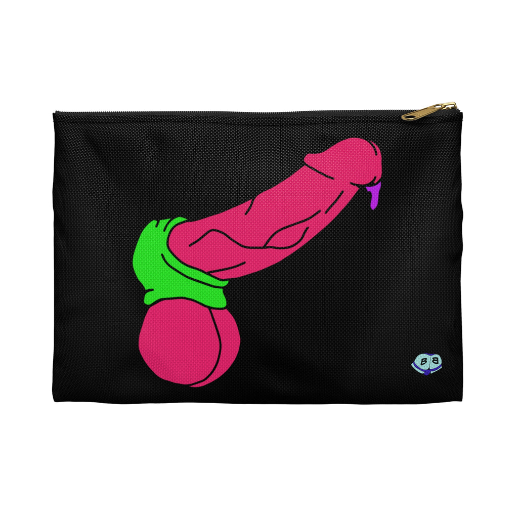 Zipper Gear Pouch - Pop Art Cock and Ball Stretcher