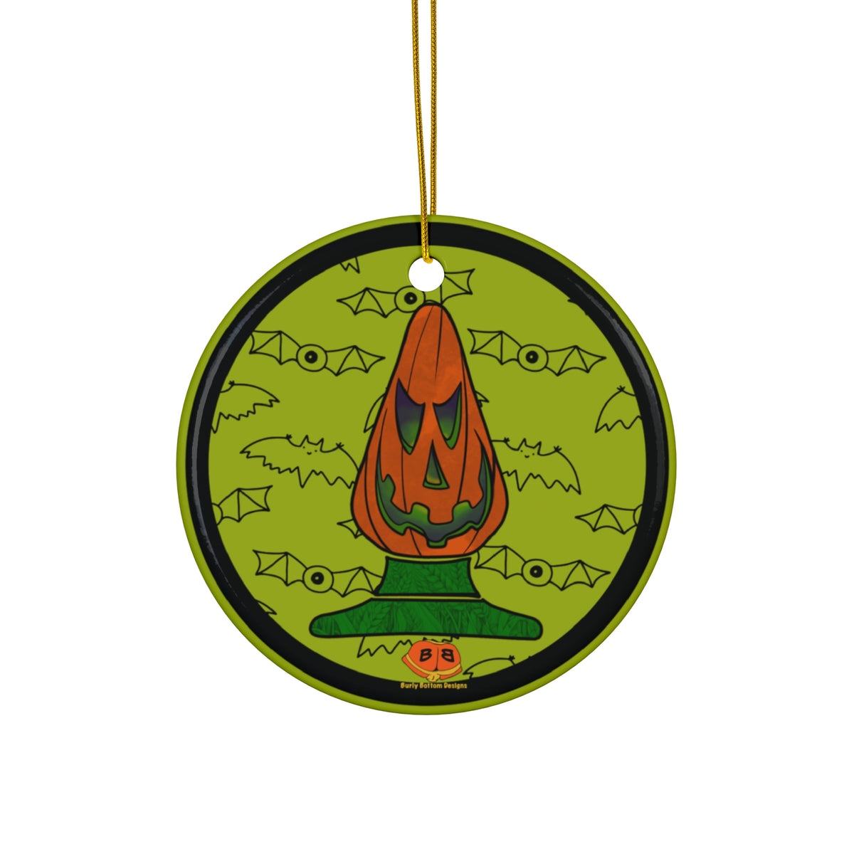 Ceramic Ornament - Halloween Butt Plug