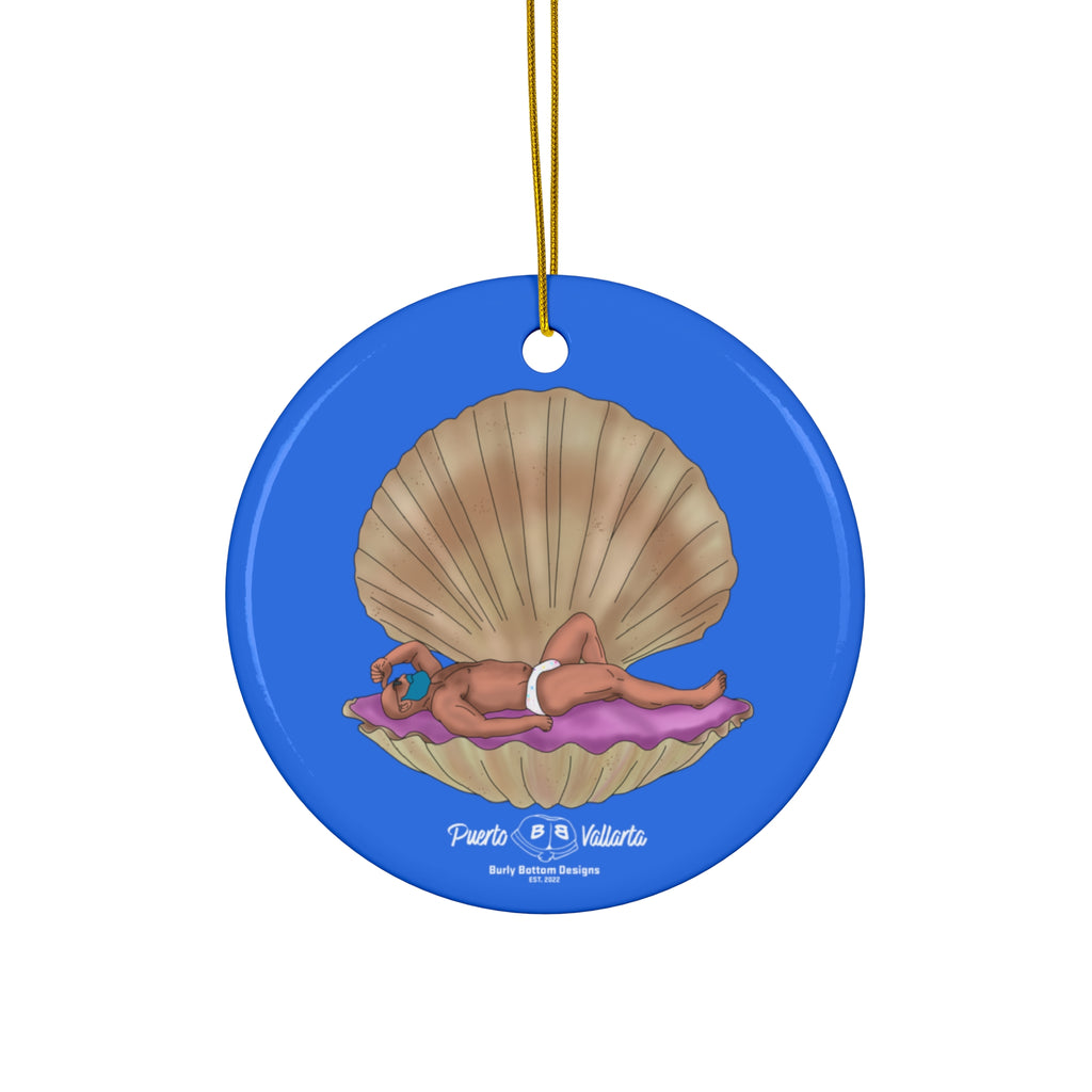 Ceramic Ornament - Clam Bake