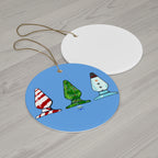 Ceramic Ornament - Holiday Butt Plugs