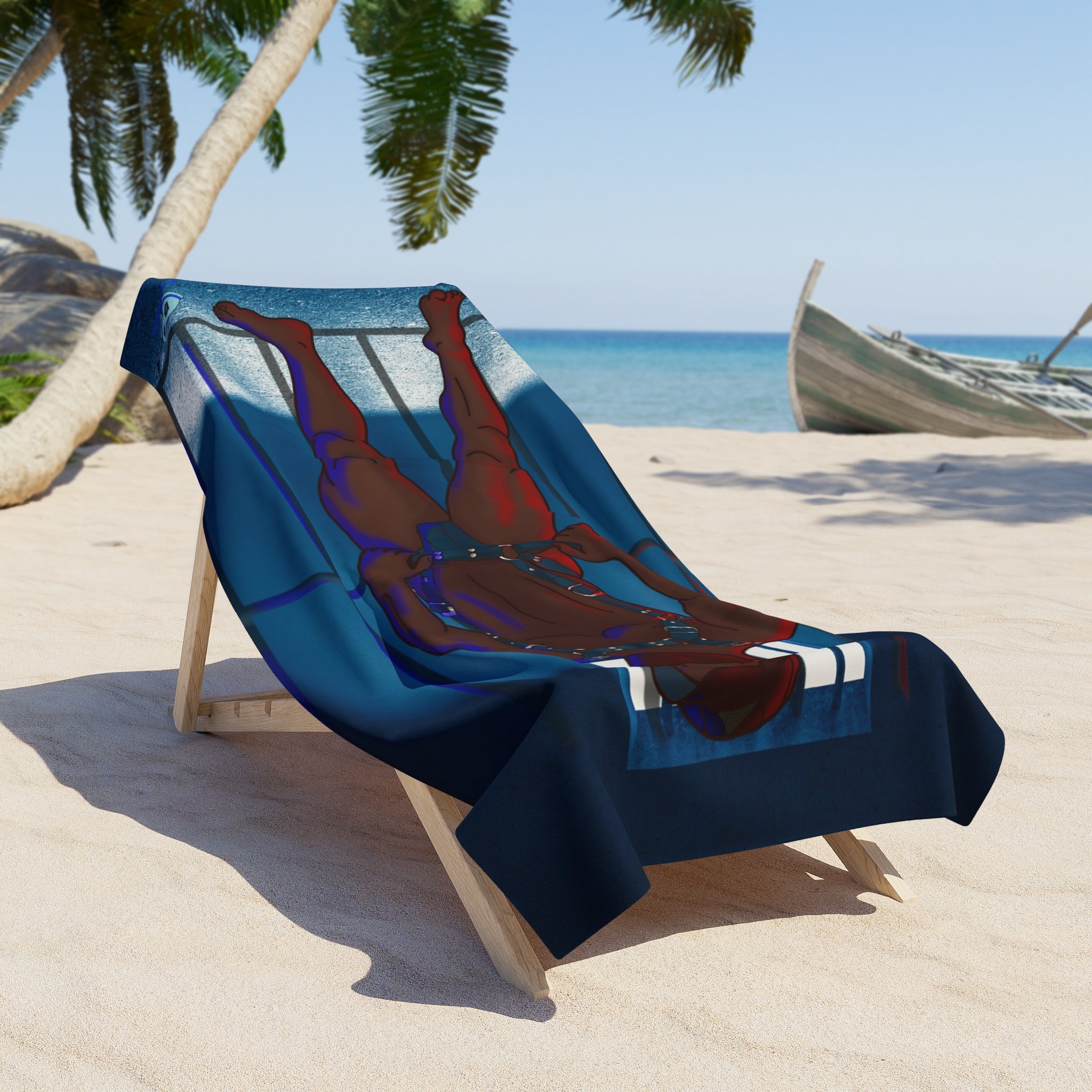 Beach Towel - Busted