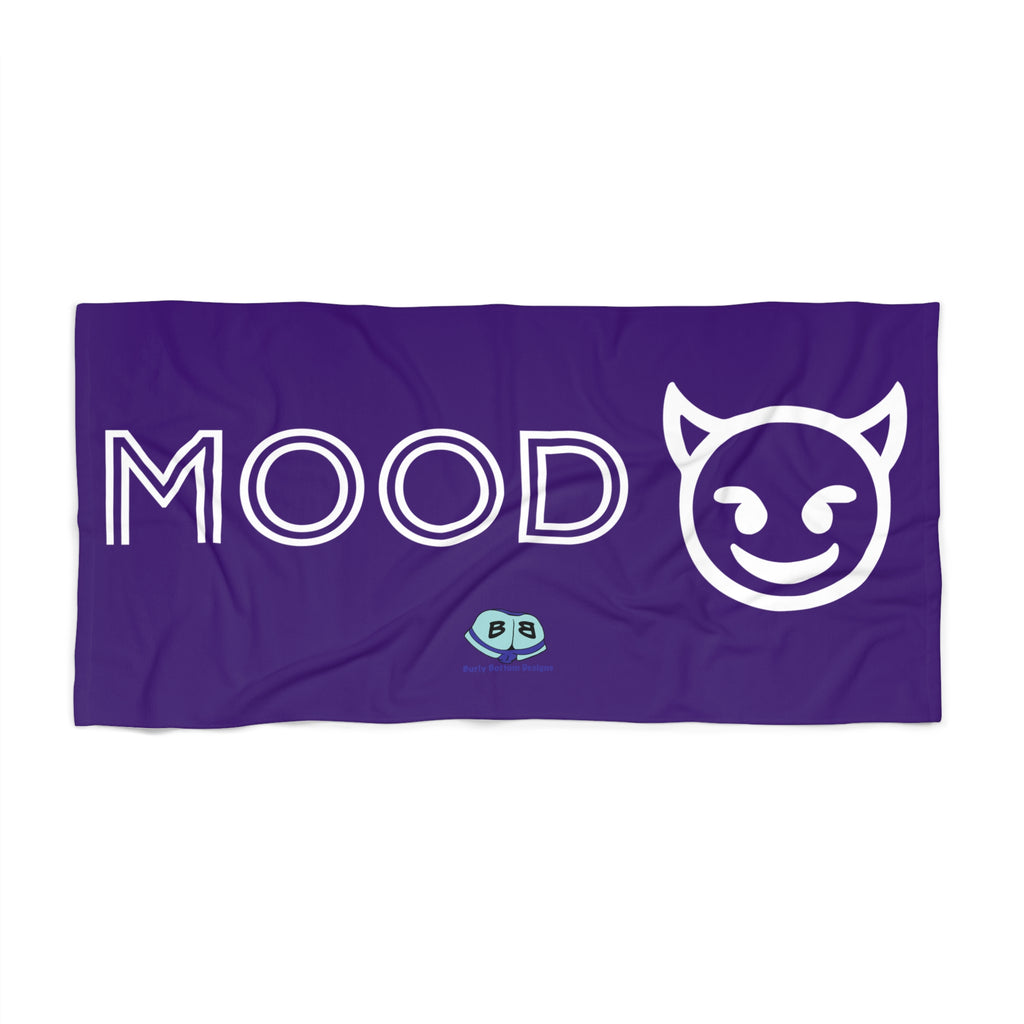 Beach Towel - Mood Devil Emoji