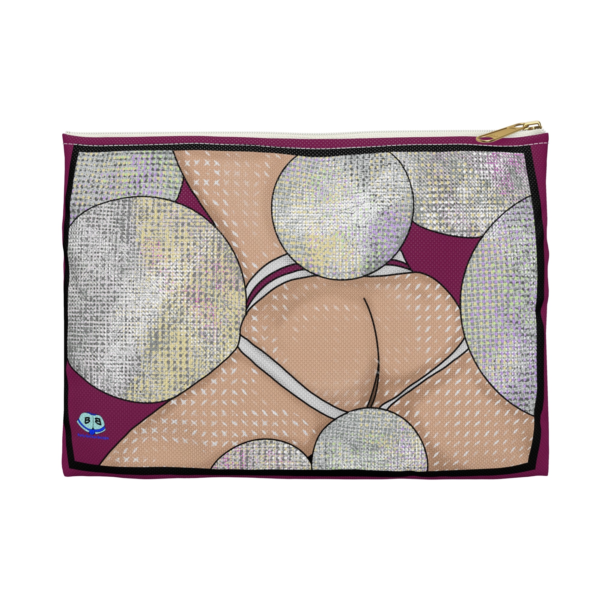 Zipper Gear Pouch - Happy New Year