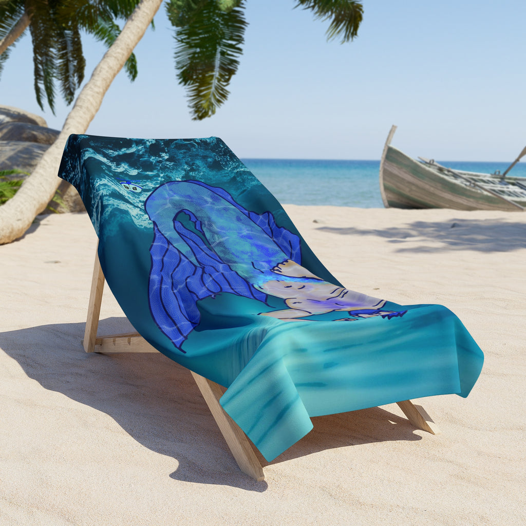 Beach Towel - MerCub Blue