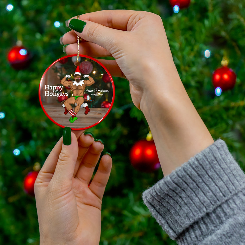 Ceramic Ornament - Christmas Elf