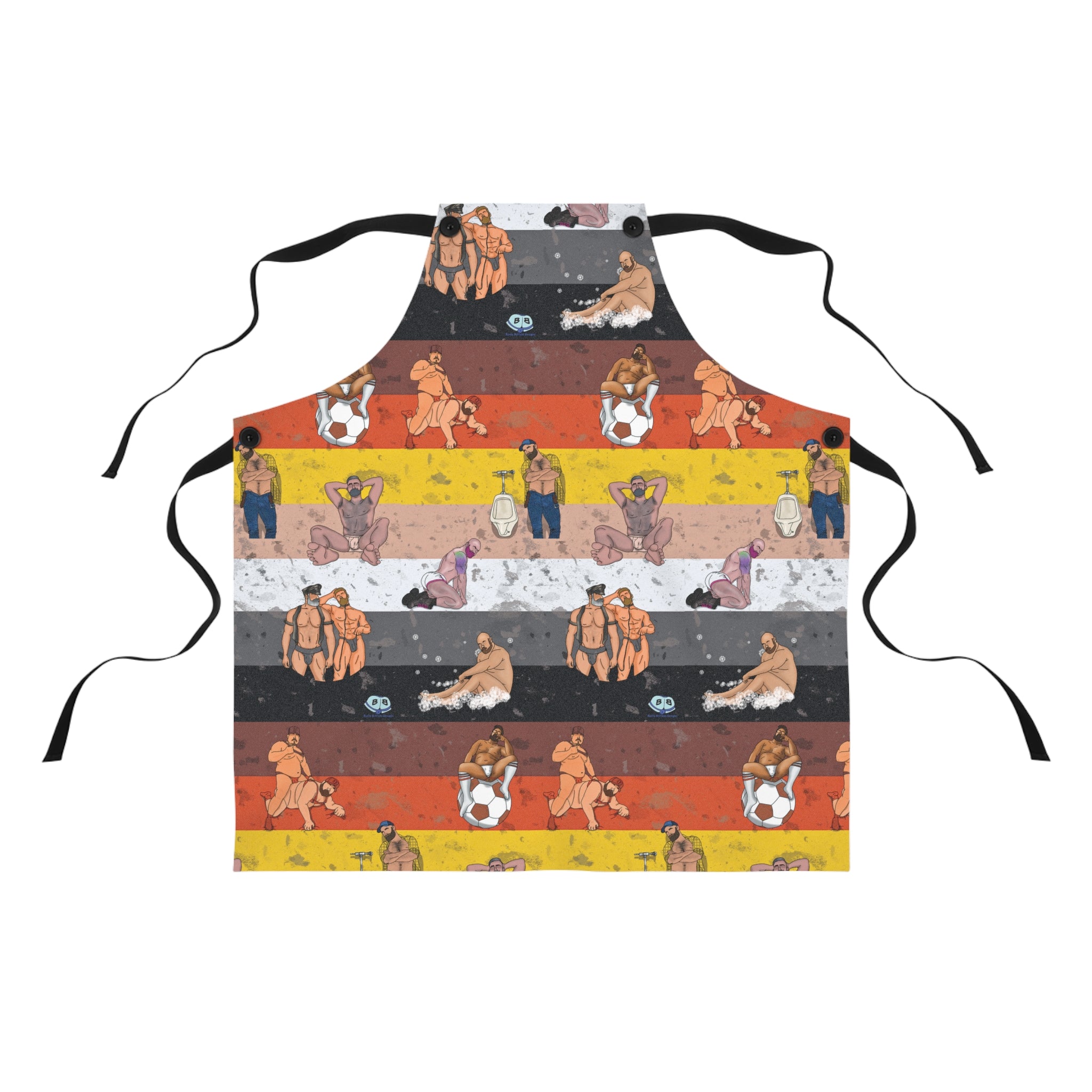Apron - Bear Collage