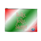 Zipper Gear Pouch - Holly, Jolly, Slutty