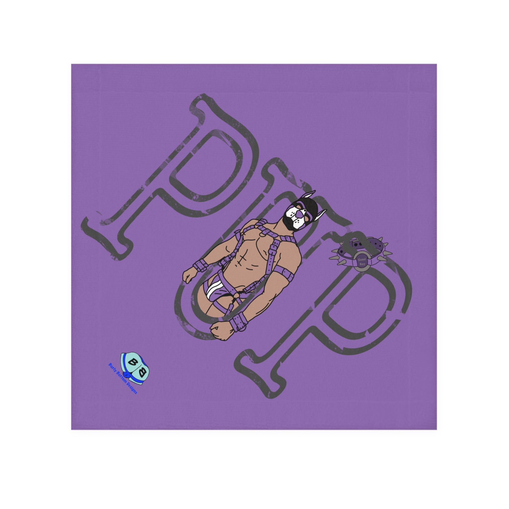 Cum Rag - Pup Sign (Purple)
