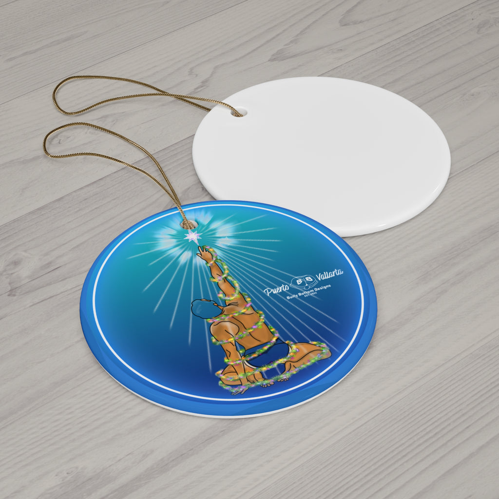 Ceramic Ornament - Let Me Be Your Star