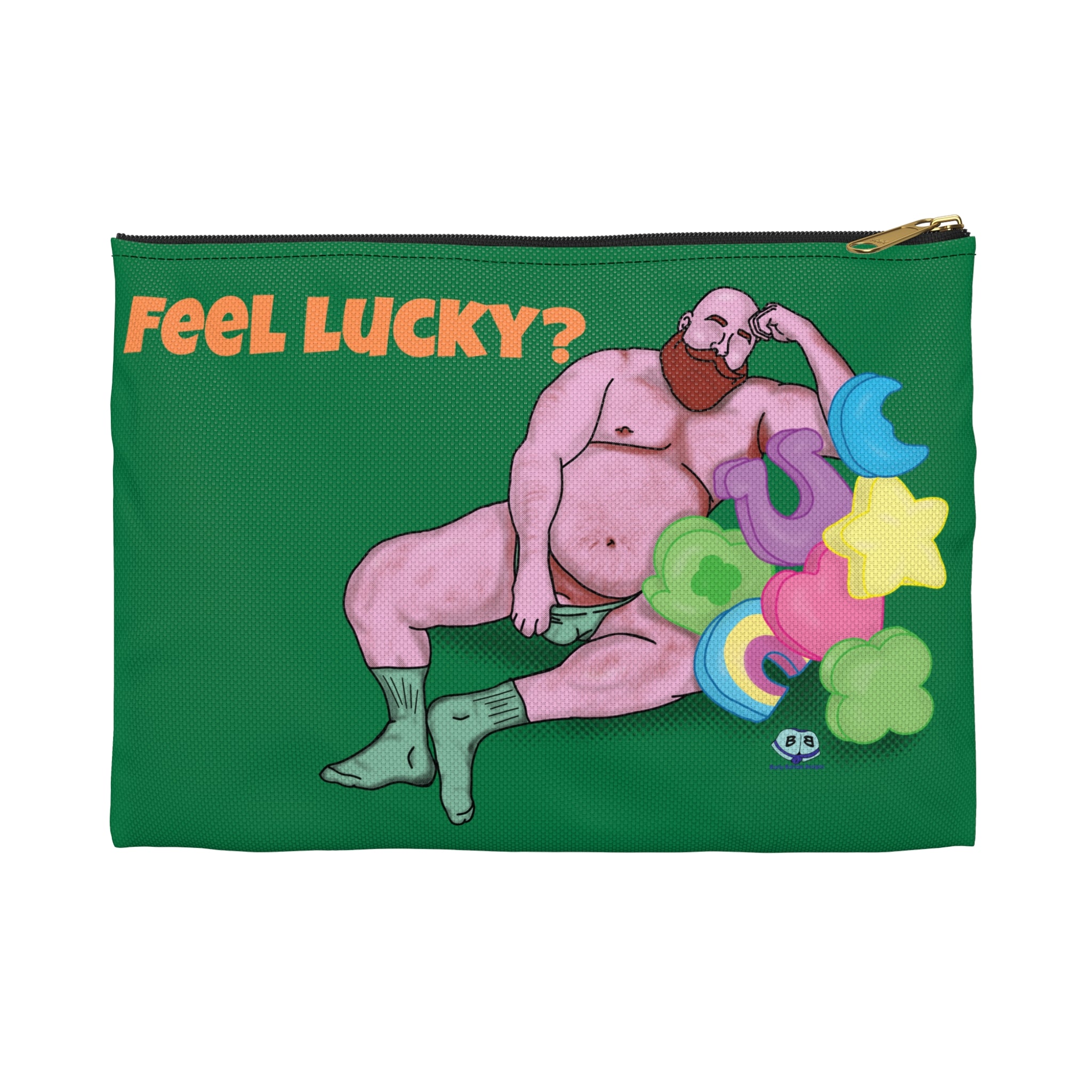 Zipper Gear Pouch - Get Lucky