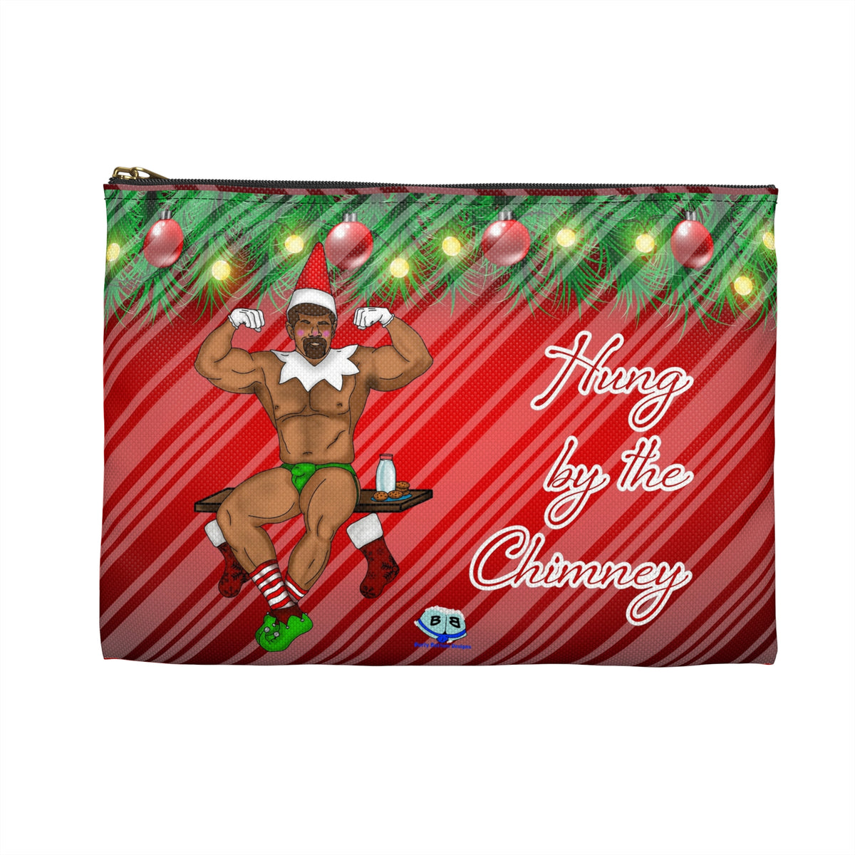Zipper Gear Pouch - Christmas Elf