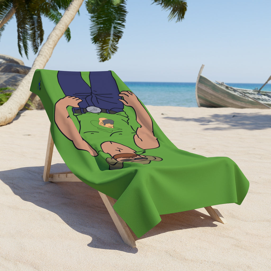 Beach Towel - Cowboy Blues