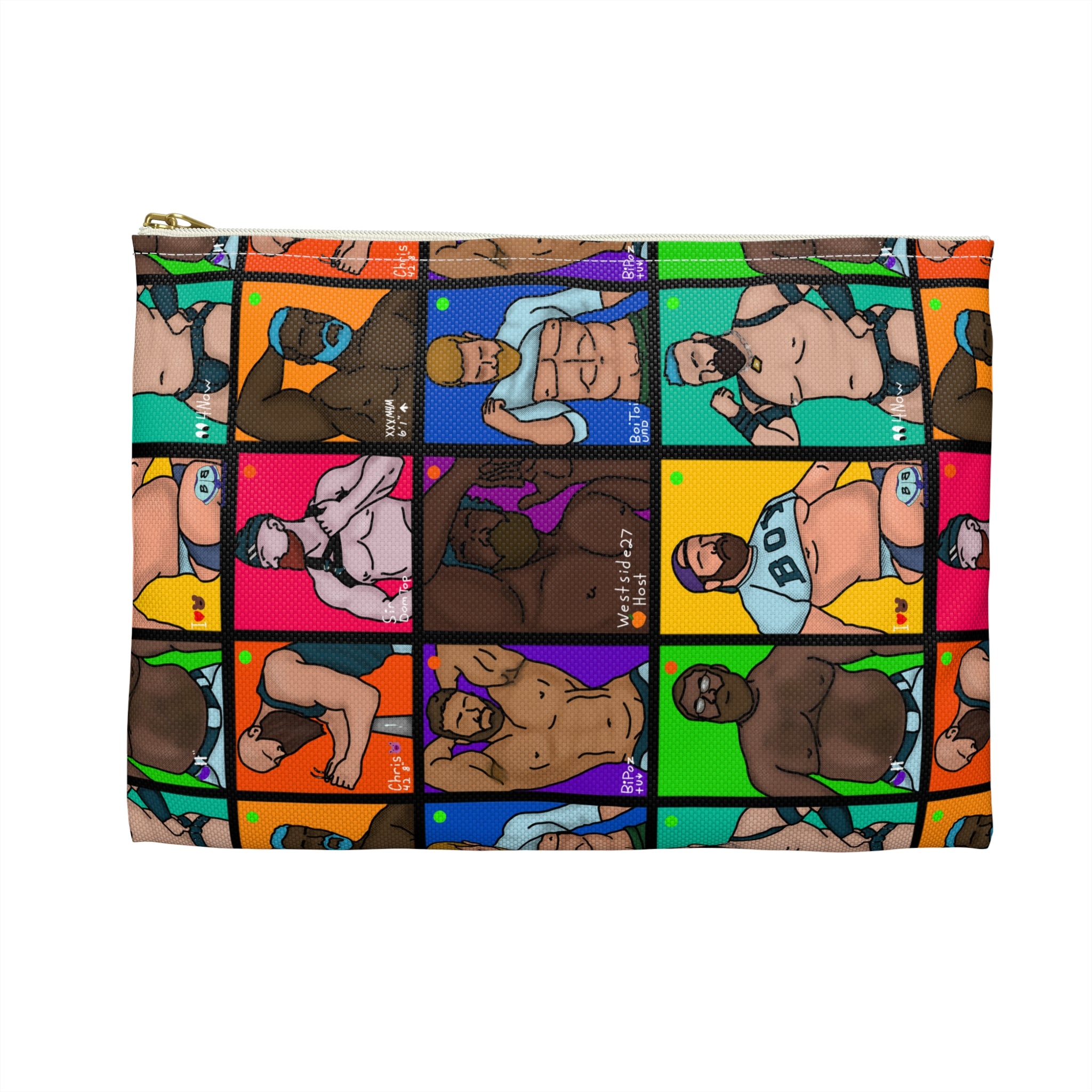 Zipper Gear Pouch - What's for Dinner?