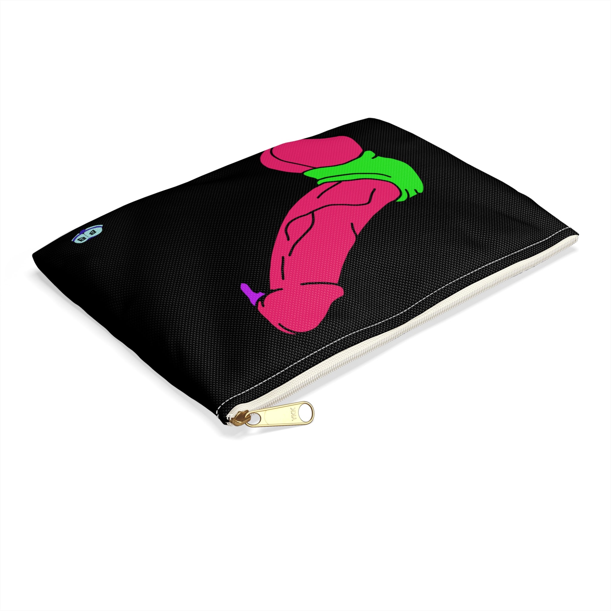 Zipper Gear Pouch - Pop Art Cock and Ball Stretcher