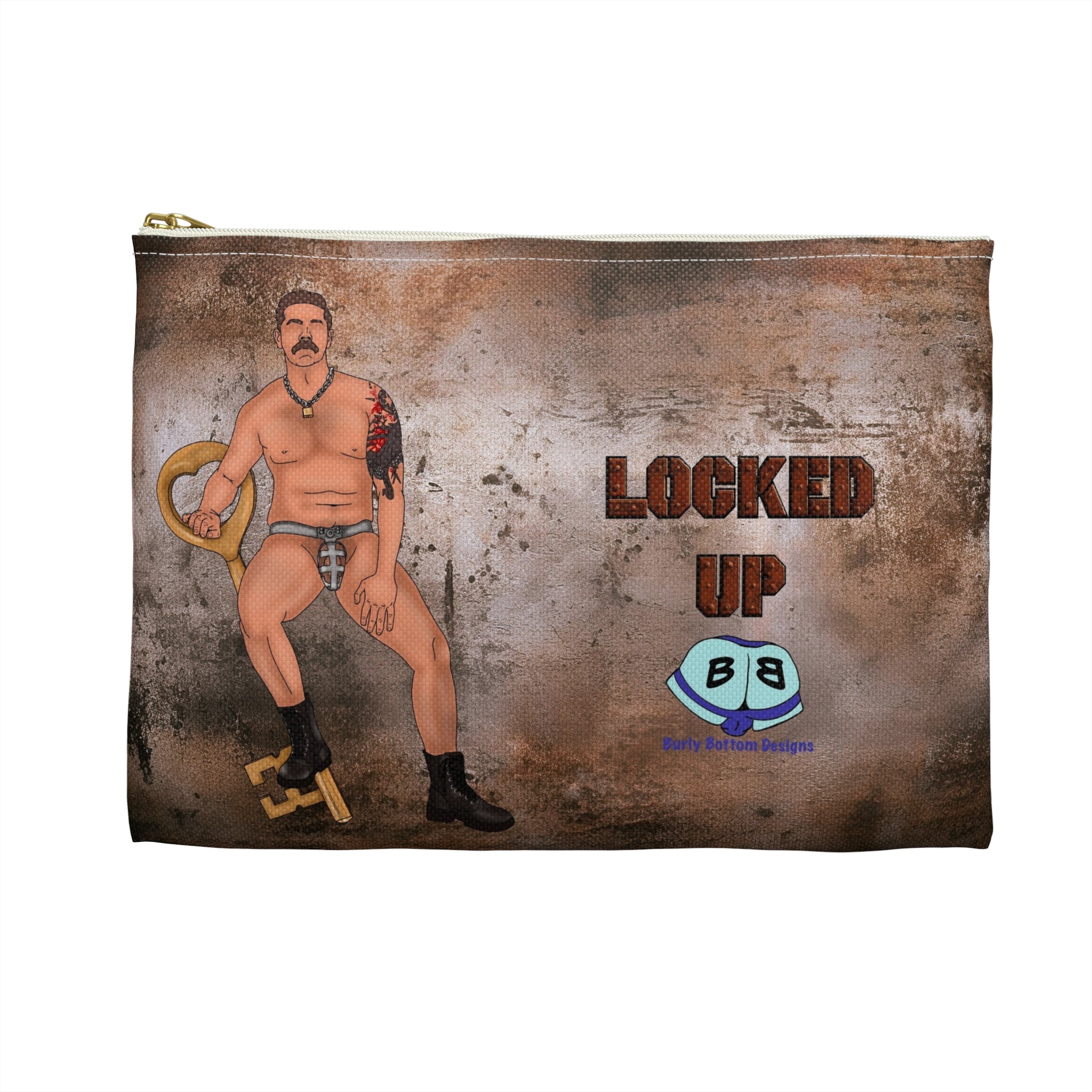 Zipper Gear Pouch - Locked Up