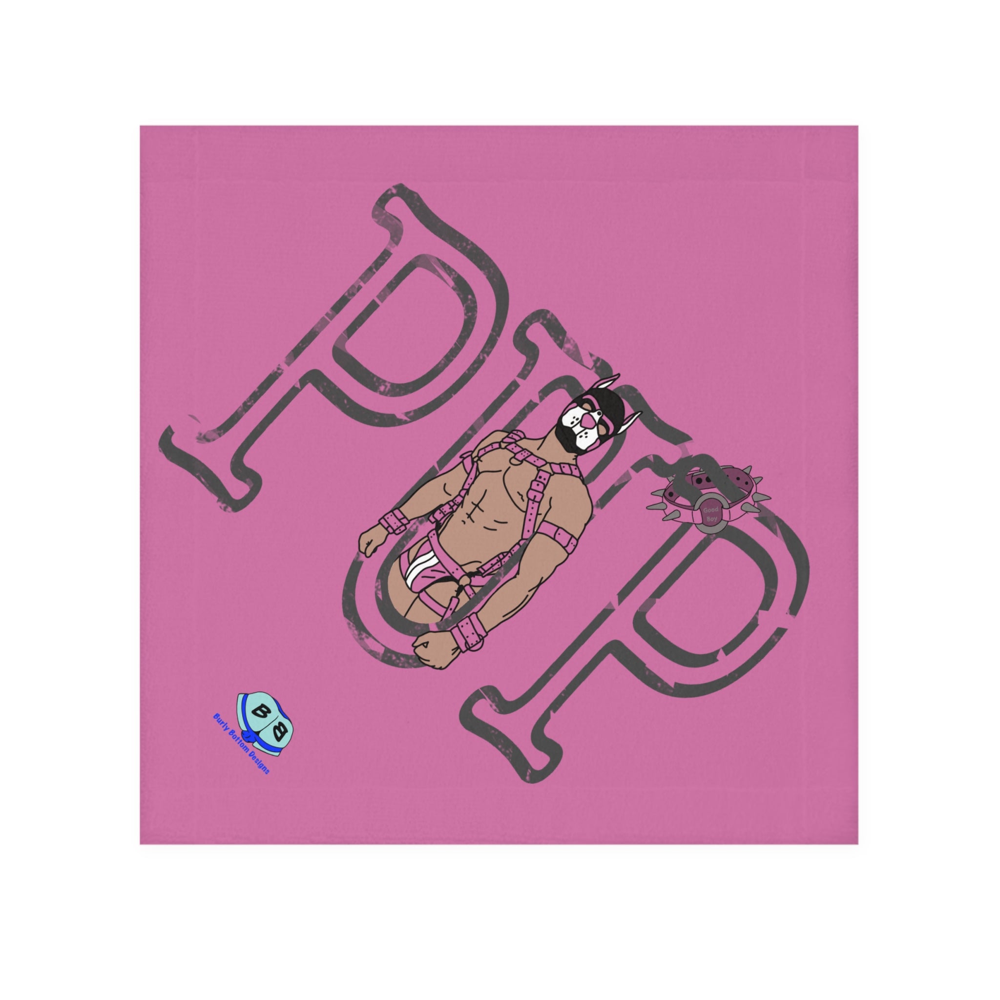 Cum Rag - Pup Sign (Pink)