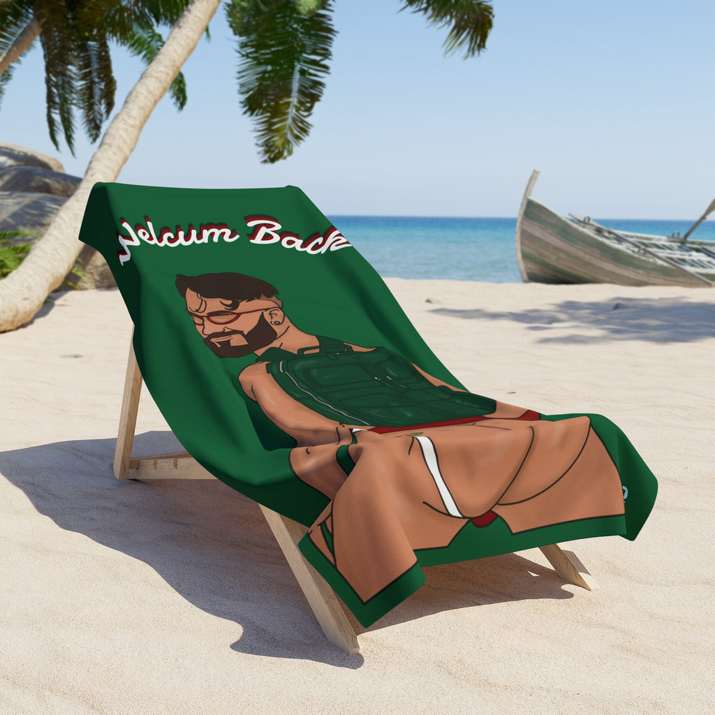 Beach Towel - Apple Bottom