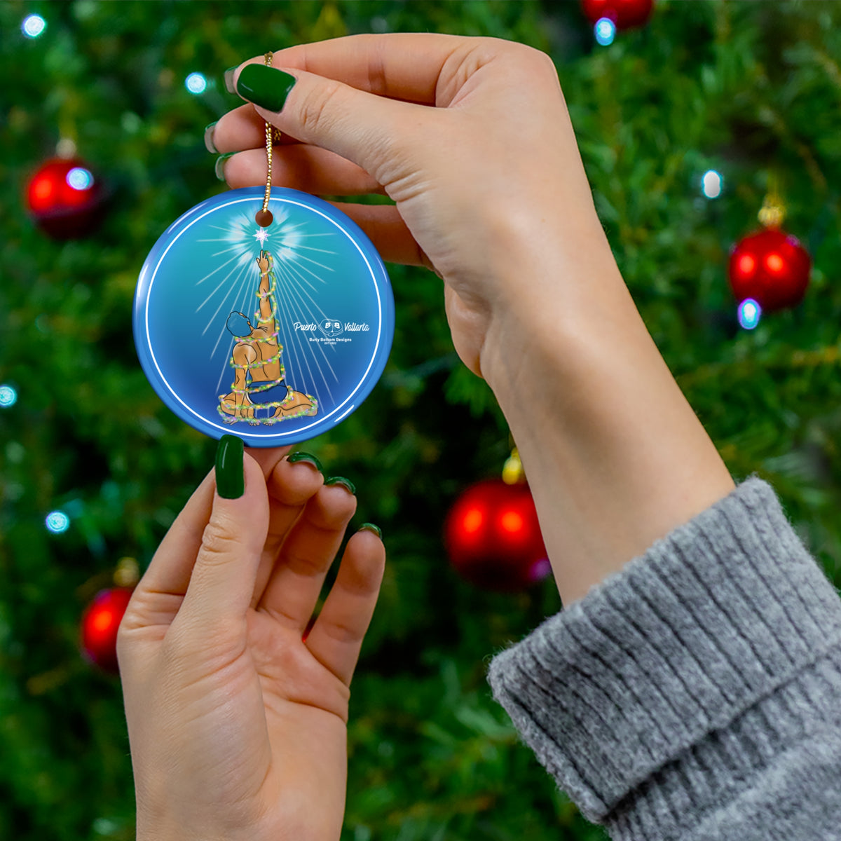 Ceramic Ornament - Let Me Be Your Star