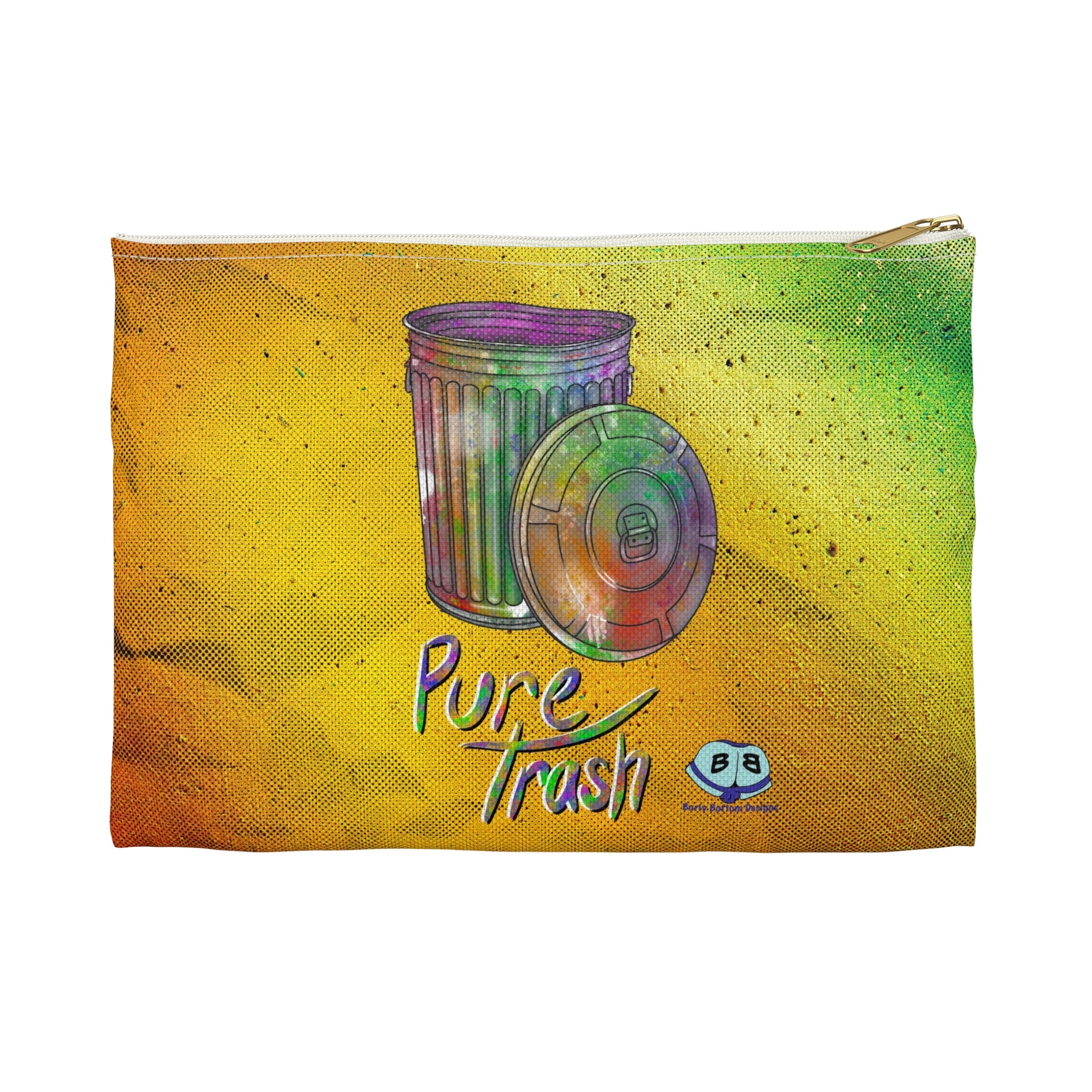 Zipper Gear Pouch - Pure Trash