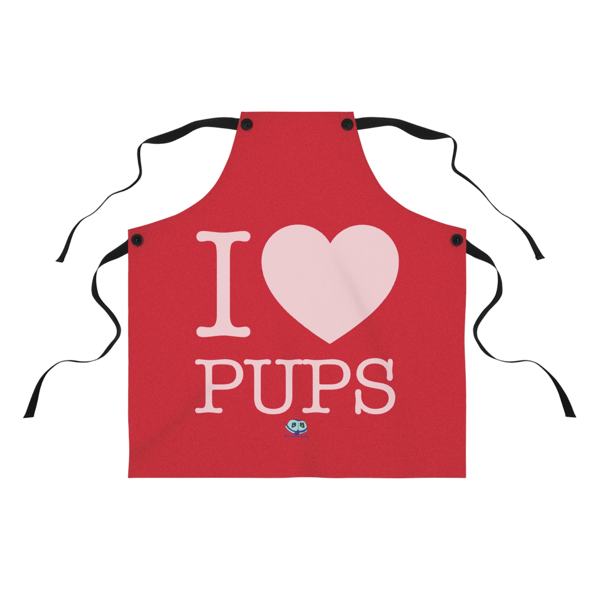 Apron - I Heart Pups