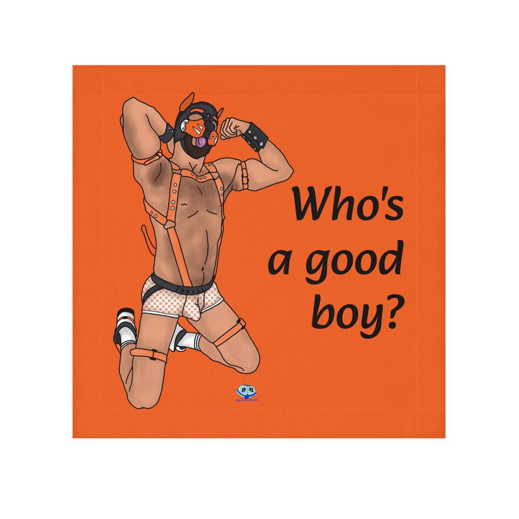 Cum Rag - Who's a Good Boy? (Orange)