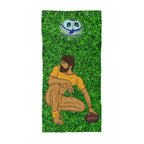 Beach Towel -Tight End Zone