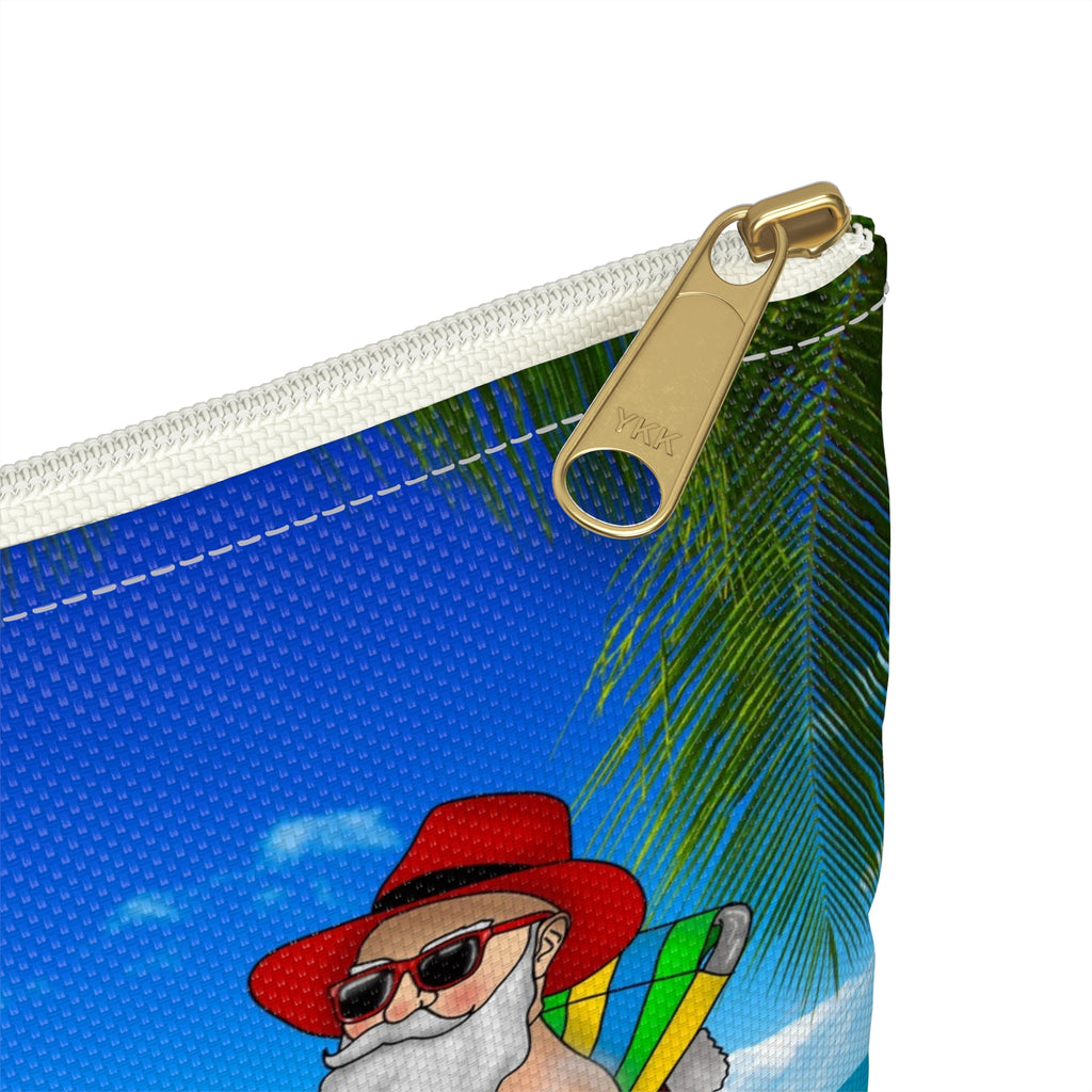 Zipper Gear Pouch - Ho Ho Holiday