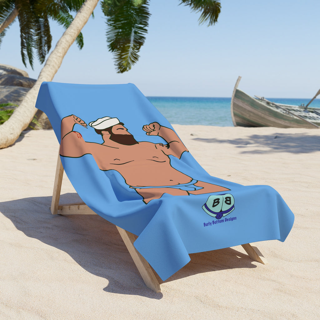 Beach Towel - Burly Sailor