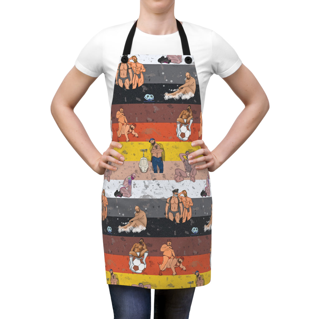 Apron - Bear Collage