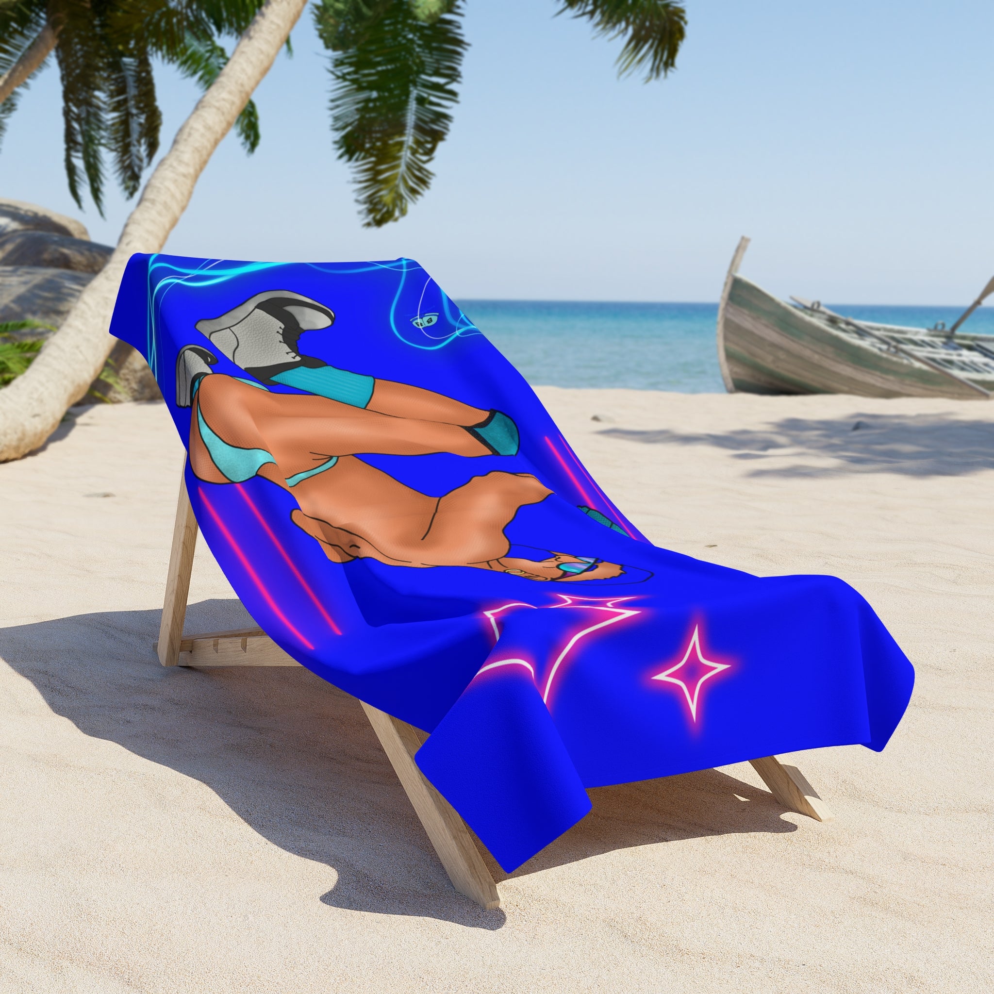 Beach Towel - Squats