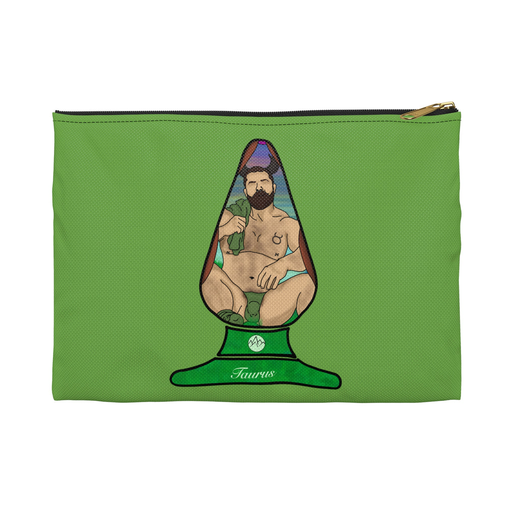 Zipper Gear Pouch - Zodiac Butt Plug: Taurus