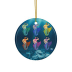 Ceramic Ornament - MerCub Multiple Colors