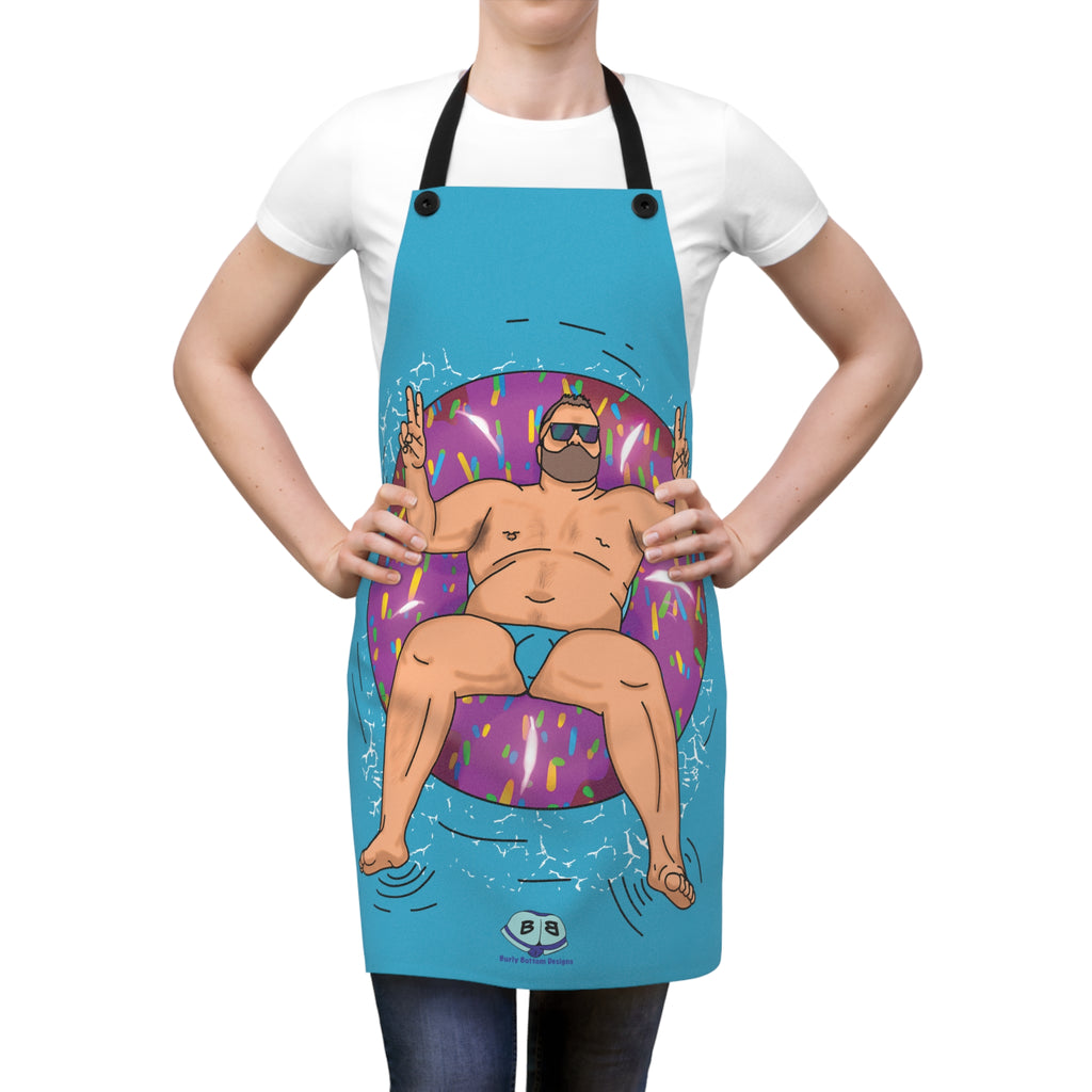 Apron - Peace, Love and Doughnuts