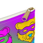 Zipper Gear Pouch - Pop Art Masked Bears