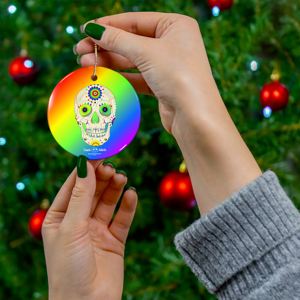 Ceramic Ornament - Dia De Los Everyone