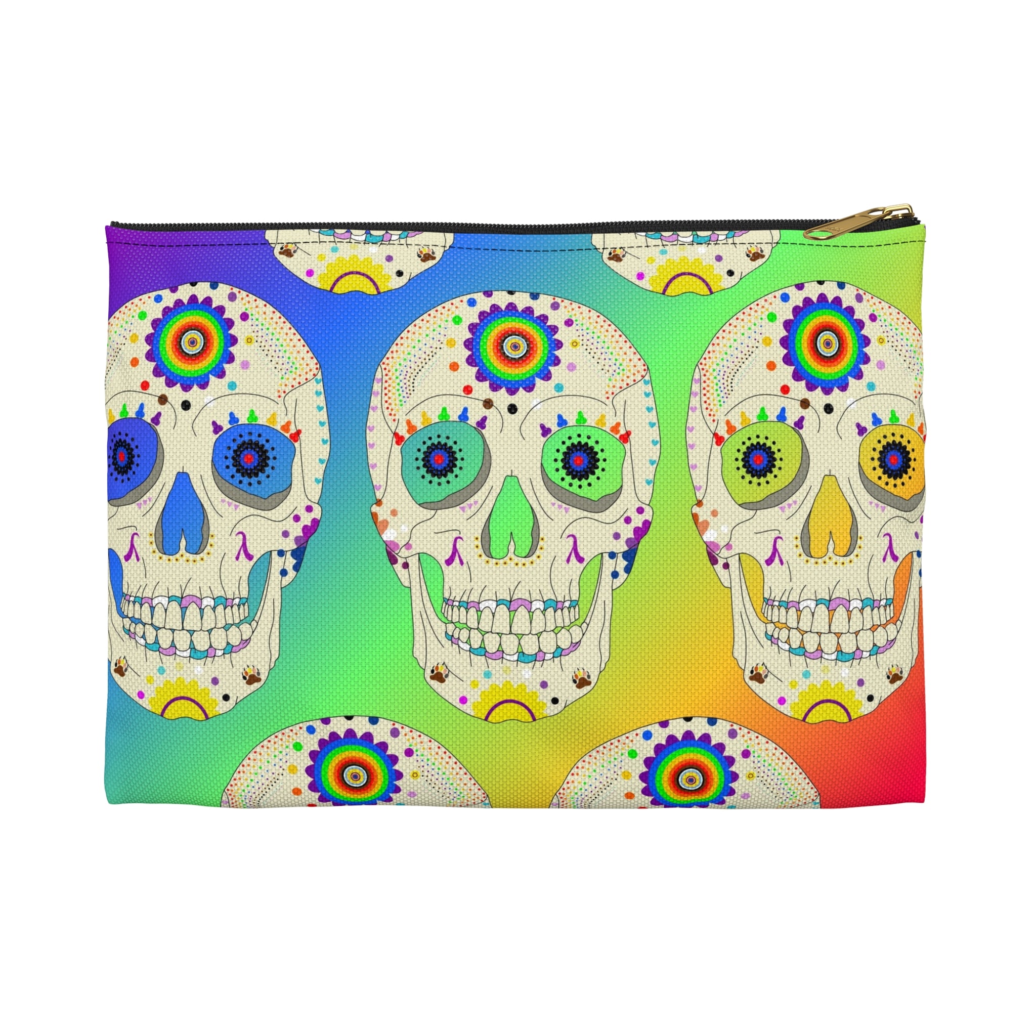 Zipper Gear Pouch - Día De Los Everyone