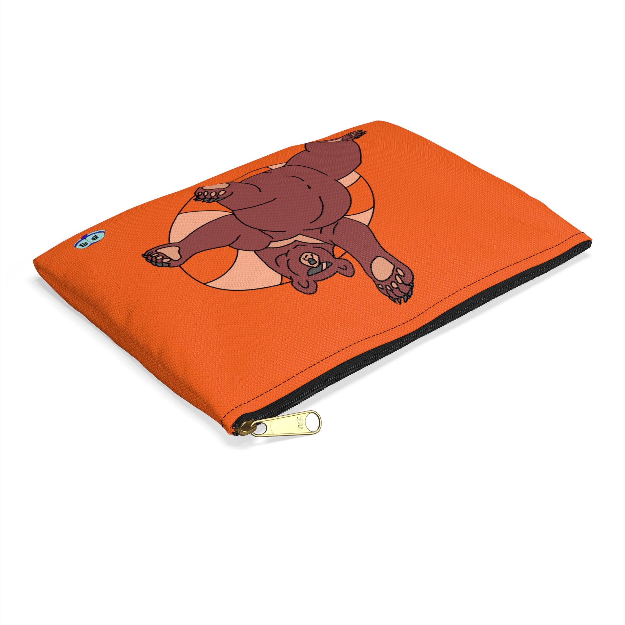 Zipper Gear Pouch - Inner Tube Bear