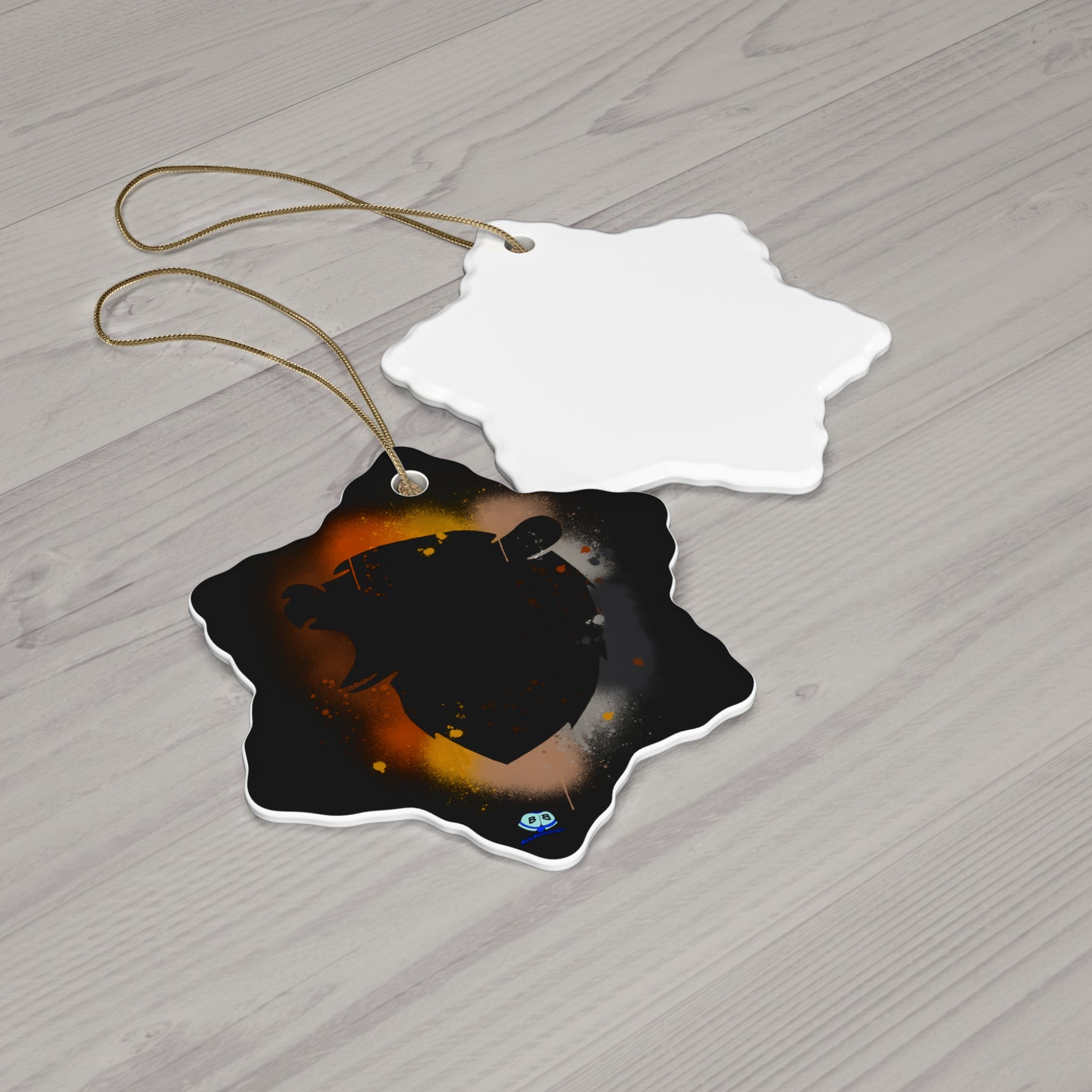 Ceramic Ornament - Bear Paint