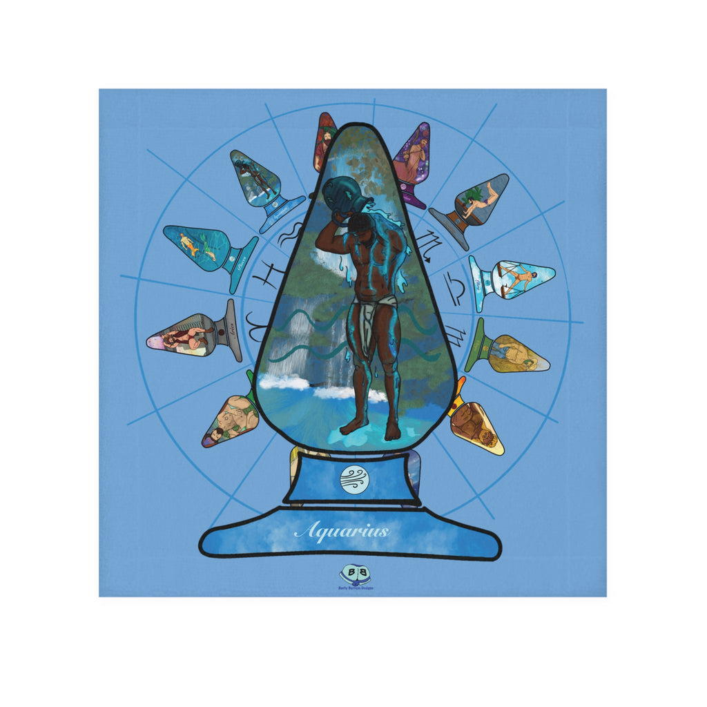 Cum Rag - Zodiac Butt Plug: Aquarius