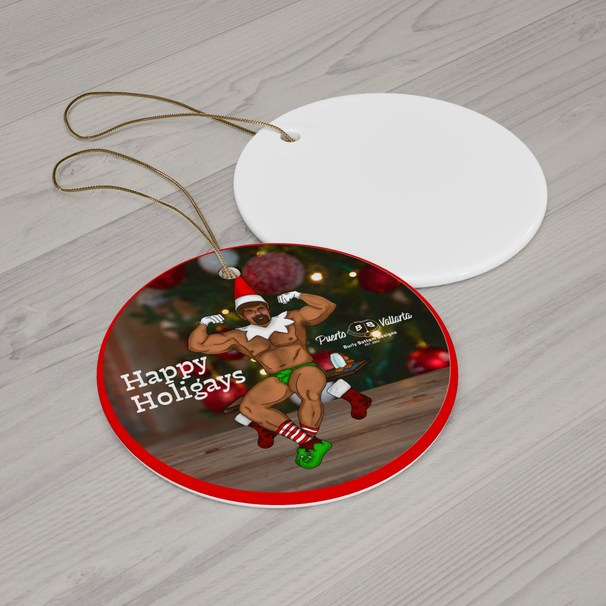 Ceramic Ornament - Christmas Elf