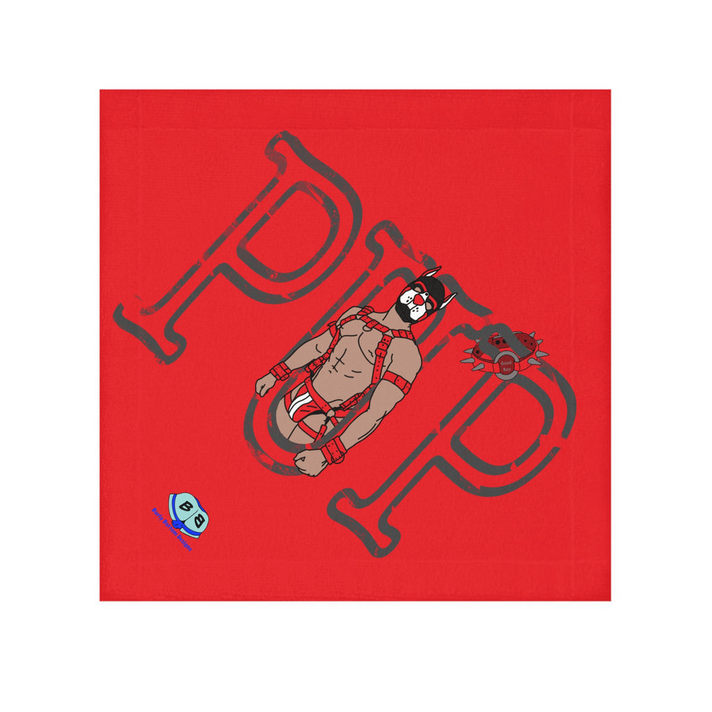 Cum Rag - Pup Sign (Red)