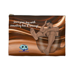 Zipper Gear Pouch - Café Caliente