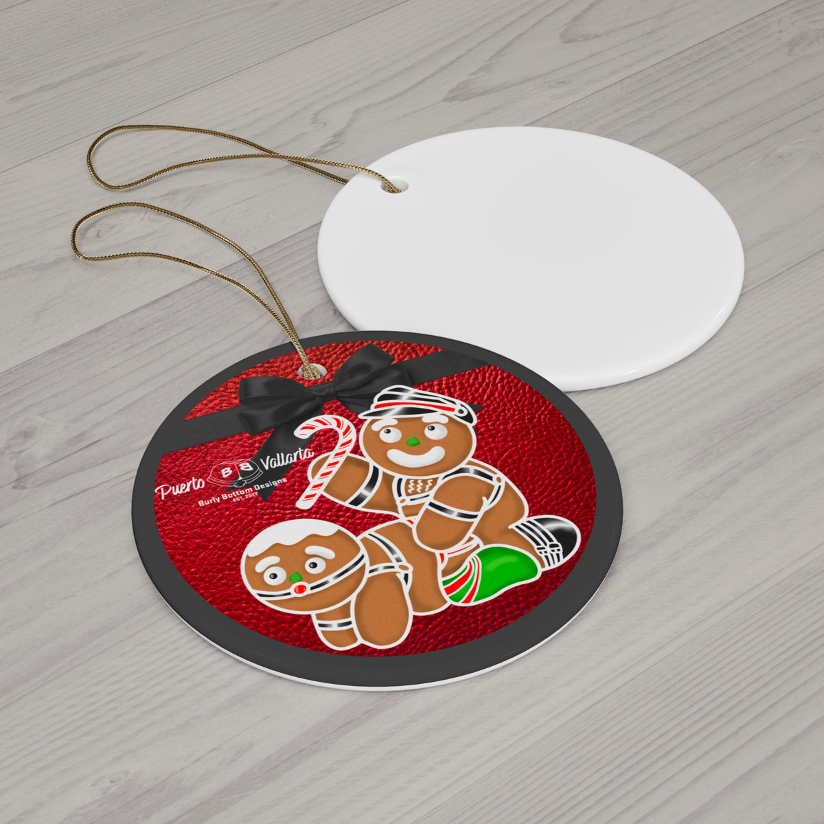 Ceramic Ornament - Ginger-Bred