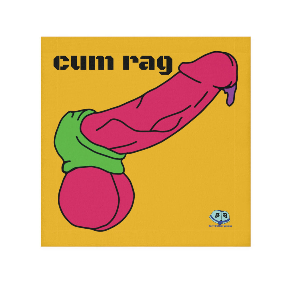 Cum Rag - Pop Art Cock and Ball stretcher