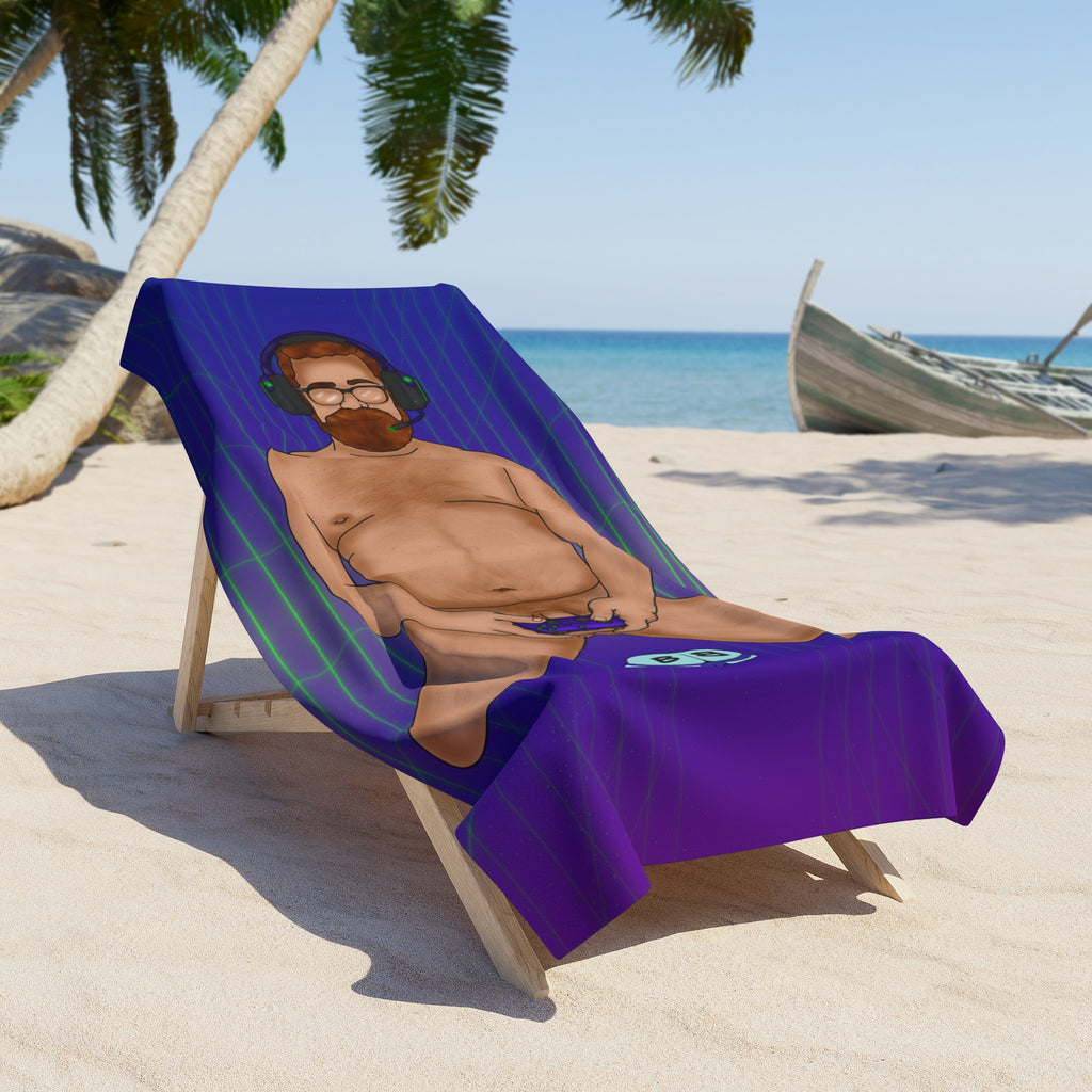 Beach Towel - PLEASE Insert Player One