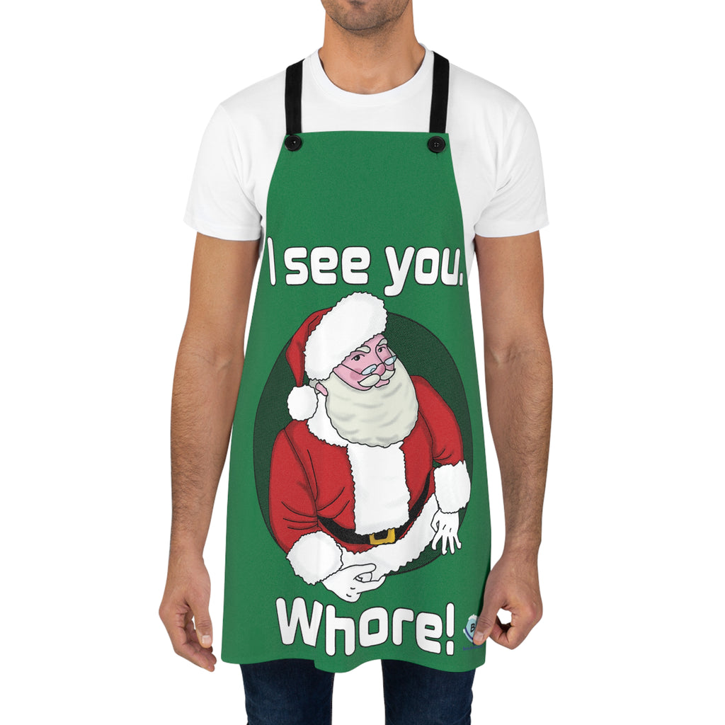 Apron - Santa Sees You